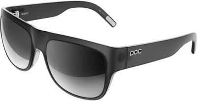 POC Want Sunglasses - Uranium Black Translucent - Grey- White Mirror, Uranium Black Translucent - Grey- White Mirror